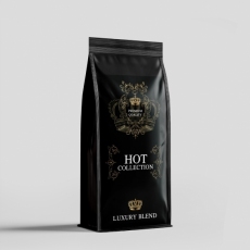 Kawa Arabika 1kg w torebce Flat Bottom Black