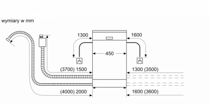 Zmywarka do zabudowy Siemens  SR63HX65ME