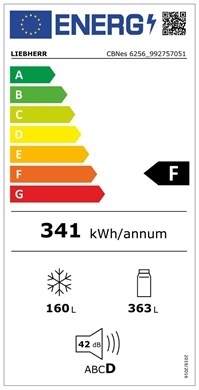 Liebherr CBNes 6256 PremiumPlus BioFresh NoFrost