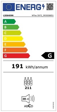 Liebherr WTes 5972 Vinidor - Chłodziarka do wina