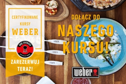 Bilet wstępu na Certyfikowany Kurs Weber HITY WIELKIEJ KSIĘGI GRILLOWANIA WG. WEBERA