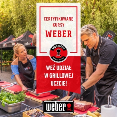 Bilet wstępu na Certyfikowany Kurs Weber HITY WIELKIEJ KSIĘGI GRILLOWANIA WG. WEBERA